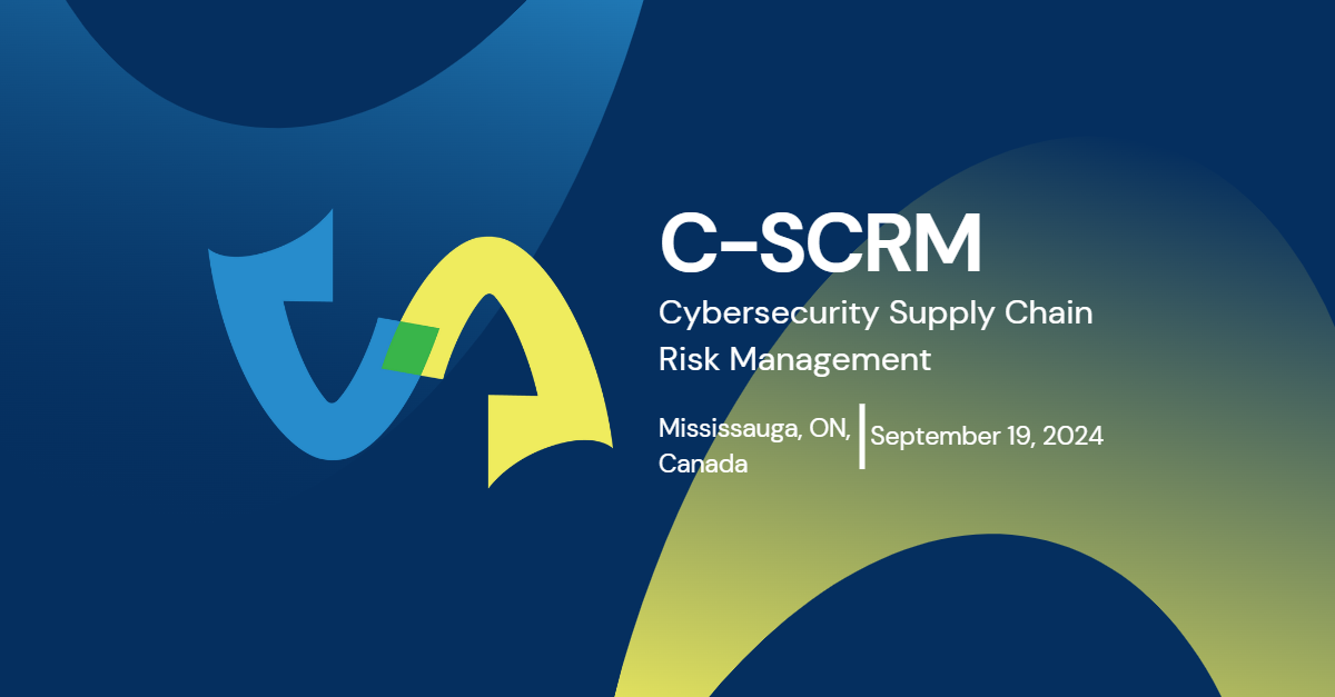C-SCRM workshop event graphic