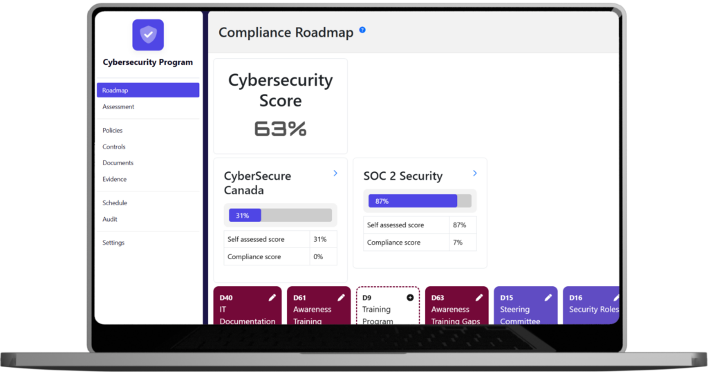 Cocoon CS compliance workspace preview