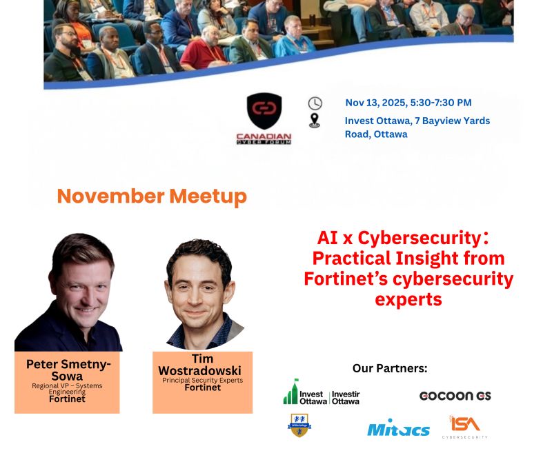 November Meetup 2025 event poster