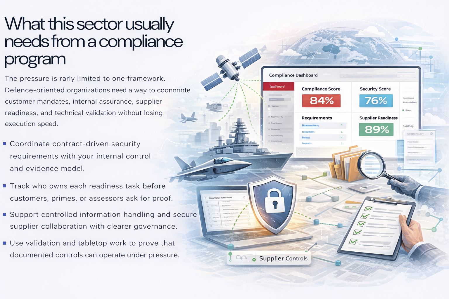 Defence and Aerospace operational context
